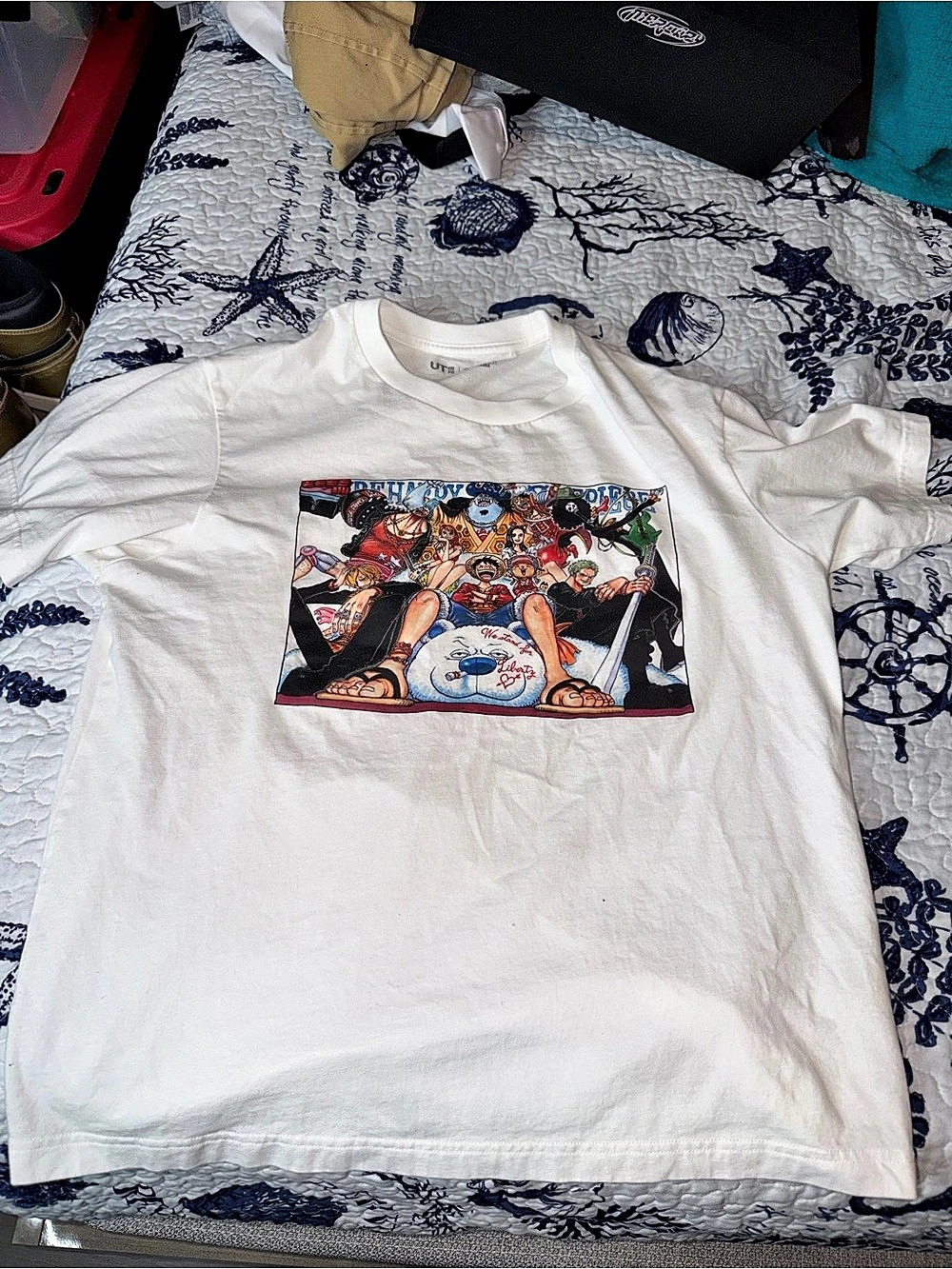 Uniqlo x One Piece 25th Anniversary Alliance Graphic T-Shirt One Piece 25th